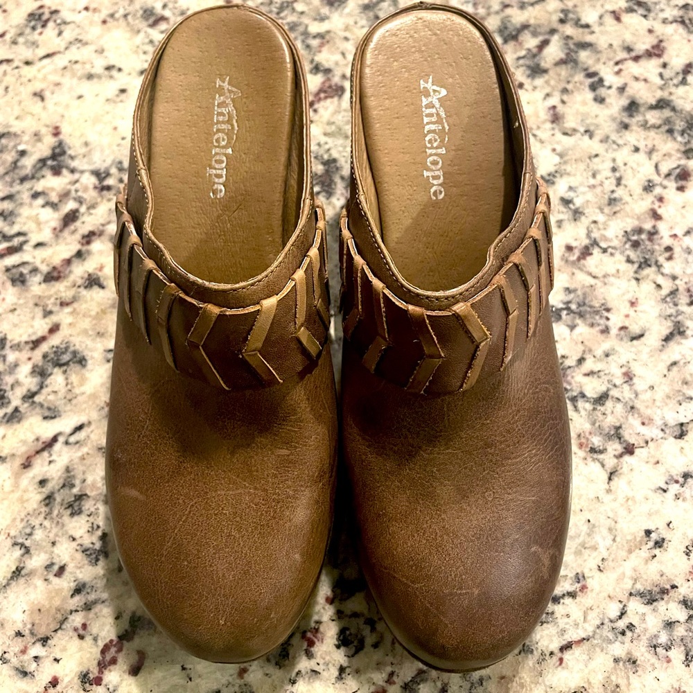Antelope Leather Wedges! Great Used Condition!